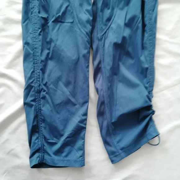 Lululemon Dance Studio Crop 25" Cinch Hem Pants Soft Denim Blue 2 - Picture 8 of 16